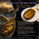 Tiger's Eye Worry Stone