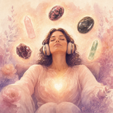 magnetic love hypnosis hero with crystal collection