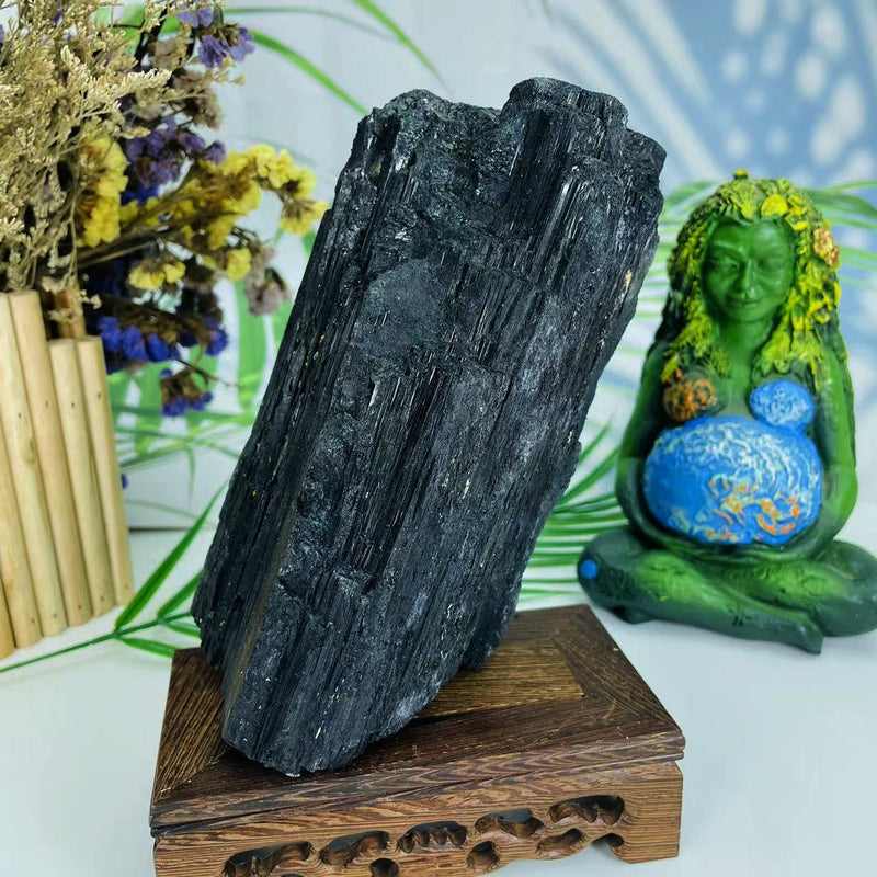 Large (5.42 lb.)  Black Tourmaline Chunk (Item #1023)