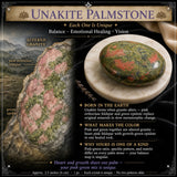 Unakite Palmstone