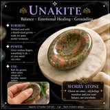 Unakite Worry Stone