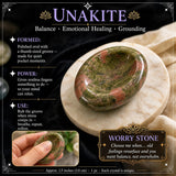 15 Stress Relief Crystal Worry Stones