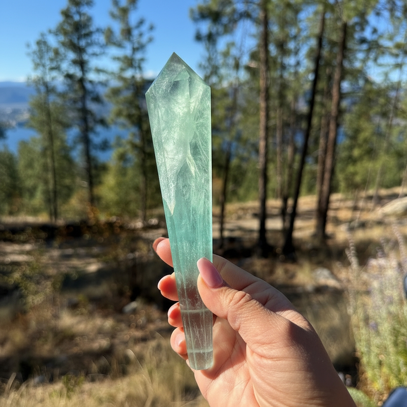 Green Fluorite Point Cut Generator