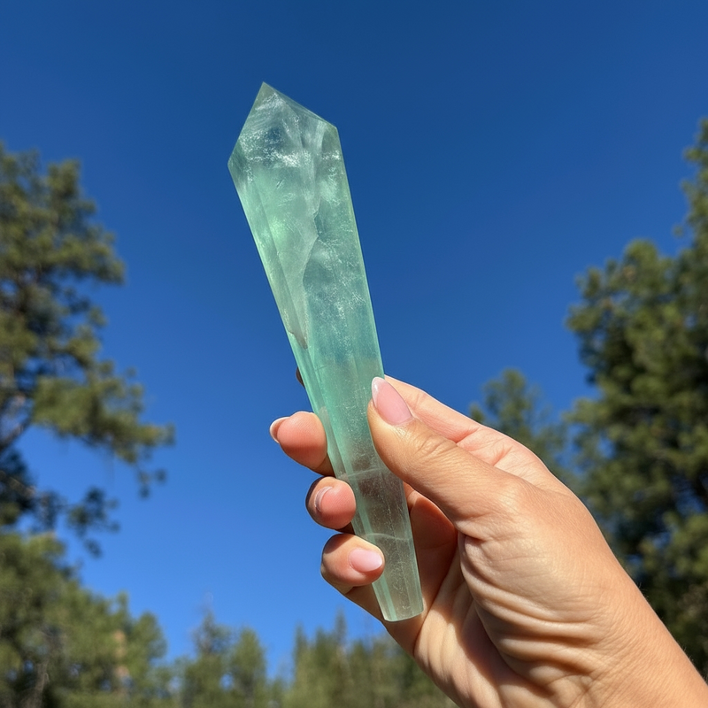 Green Fluorite Point Cut Generator