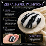 Zebra Jasper Palmstone