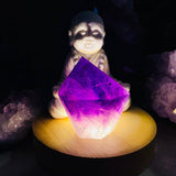 Crystal Mood Light (Amethyst Freeform Point)