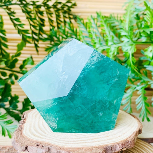 Green Fluorite Chunk